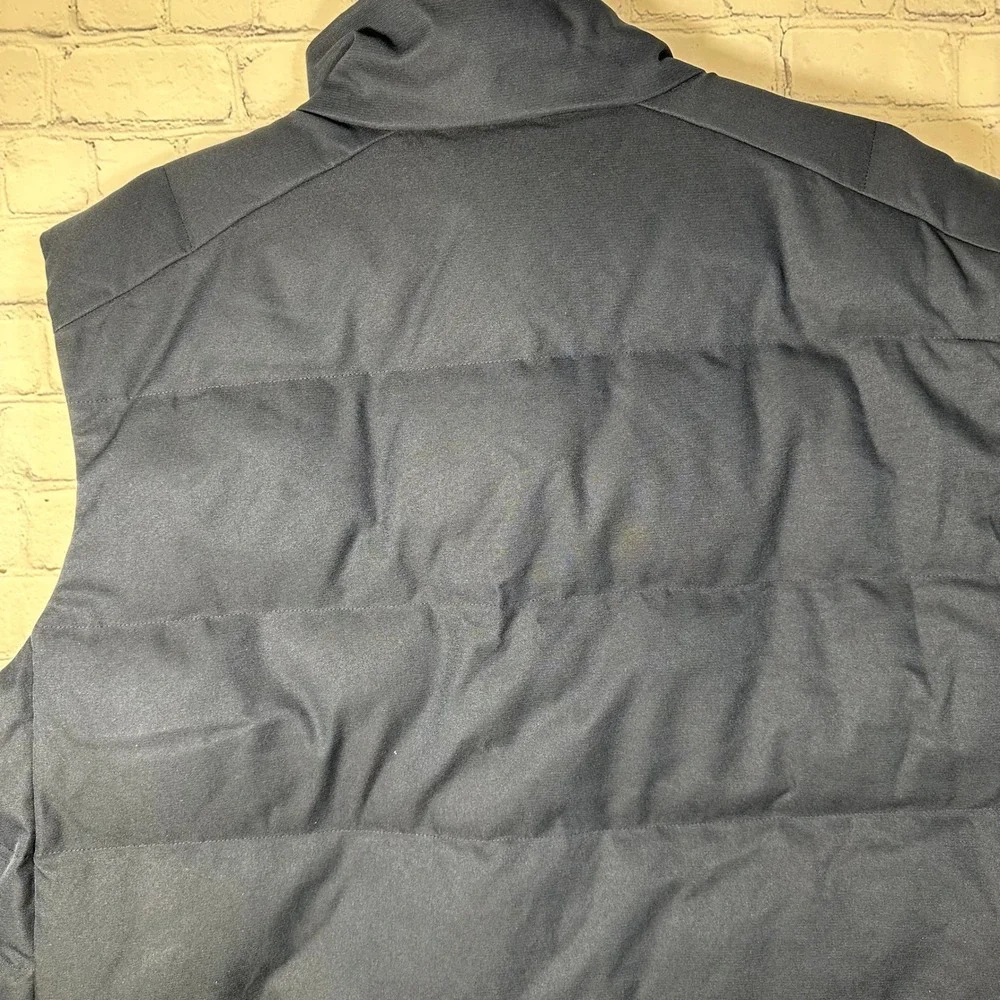 Lululemon Wunder Puff Down Vest Mens XL Navy Blue Puffer Full Zip‎ Goose Down